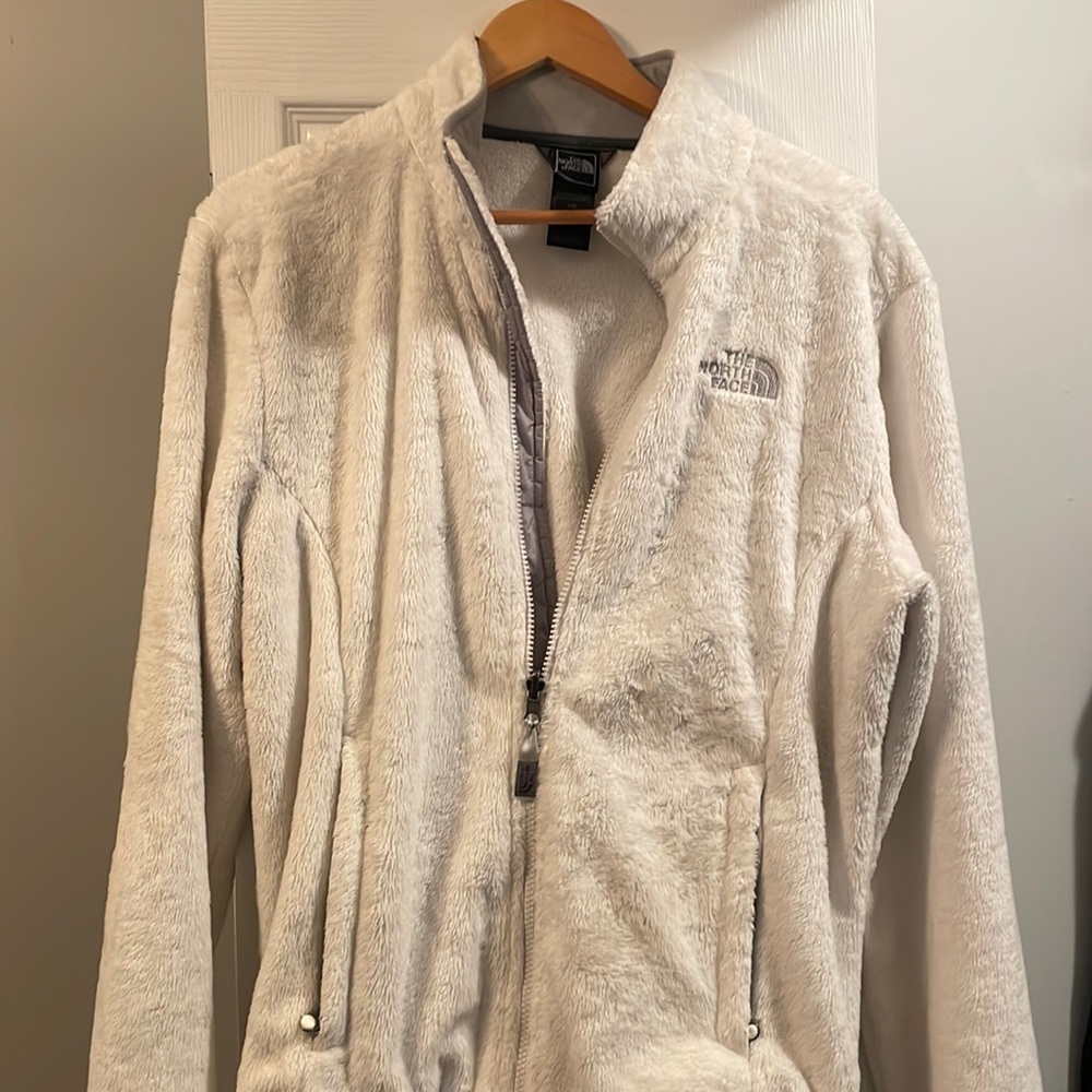Women’s north face fleece jacket L